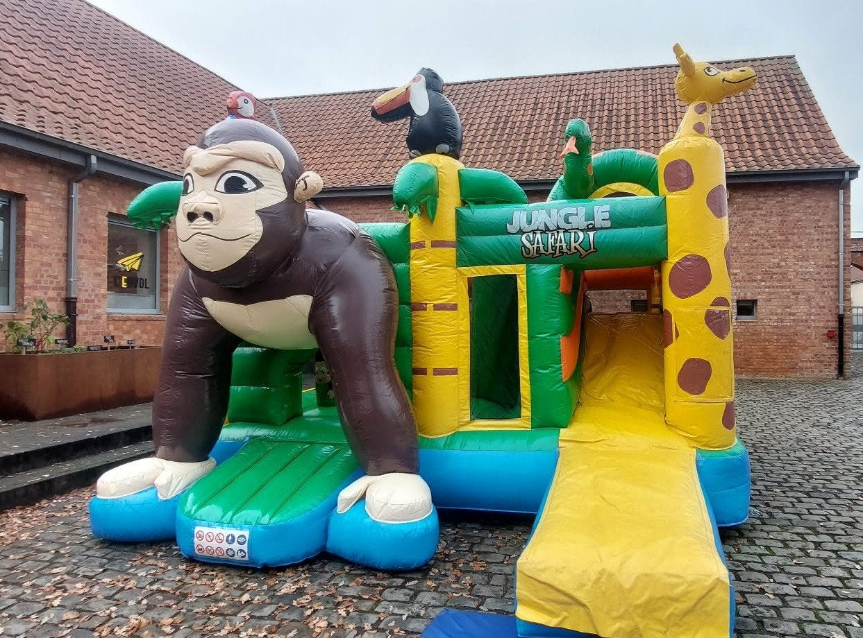 château gonflable safari a vendre, Ophalen, Gebruikt