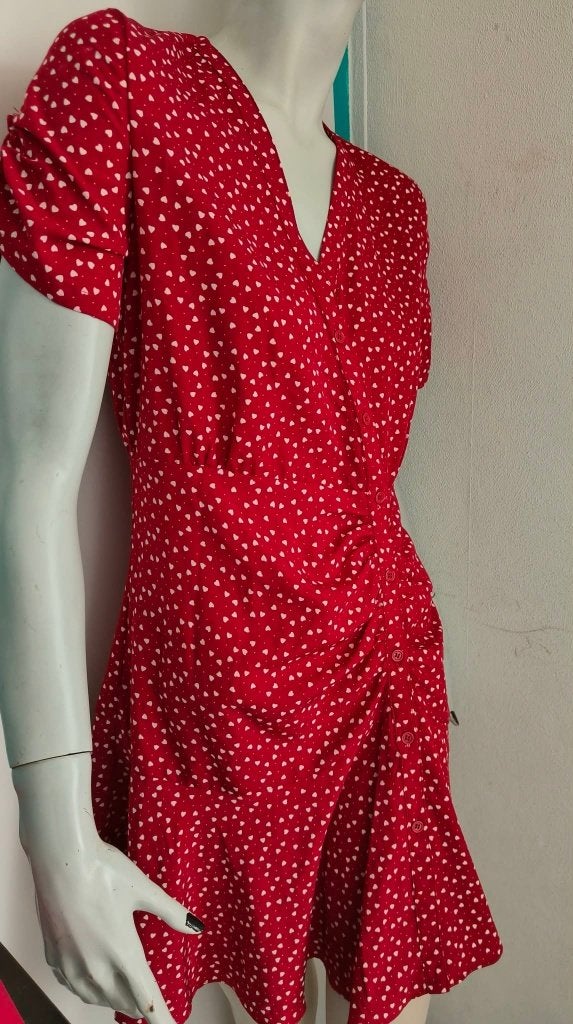 Robe imprimée rouge Eight Paris S, Rouge, Enlèvement ou Envoi, Comme neuf, Eight Paris