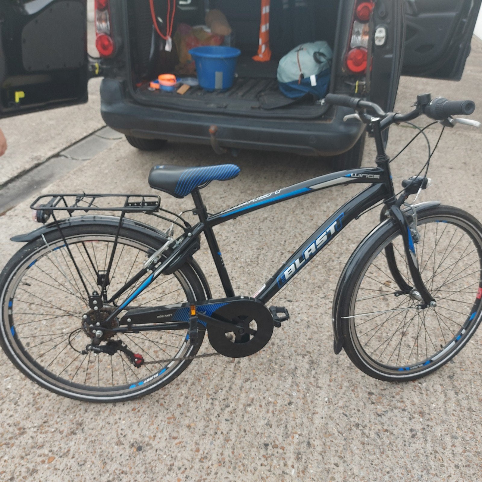 Jongens fiets, Ophalen, 24 inch