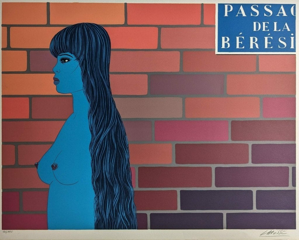 Felix Labisse - lithographie - La passage, Antiquités & Art, Édition limitée, Enlèvement ou Envoi, Personnages et figures fantastiques