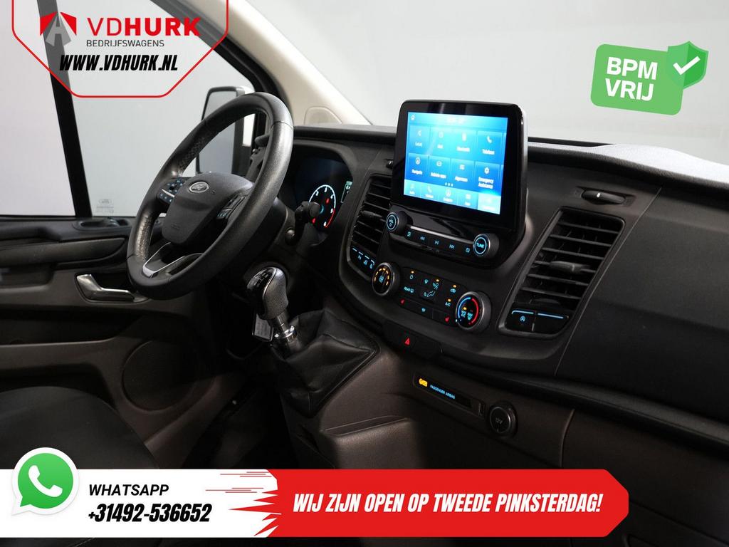 Ford Transit Custom 2.0 TDCI L2 Trend DC Dubbel Cabine Stoel, Auto's, Bestelwagens en Lichte vracht, Wit, 202 g/km, Bedrijf, Ford