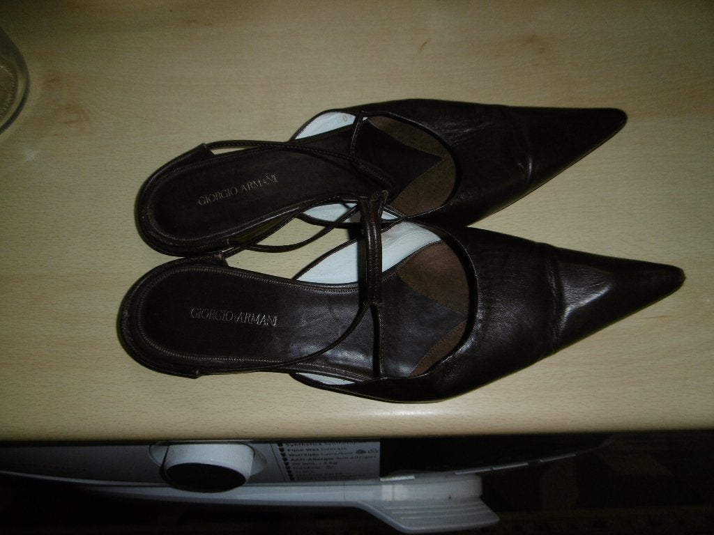 schoenen dames bordeaux -bruin "giorgio armani" 39, Kleding | Dames, Armani, Schoenen met lage hakken, Bruin, Ophalen of Verzenden