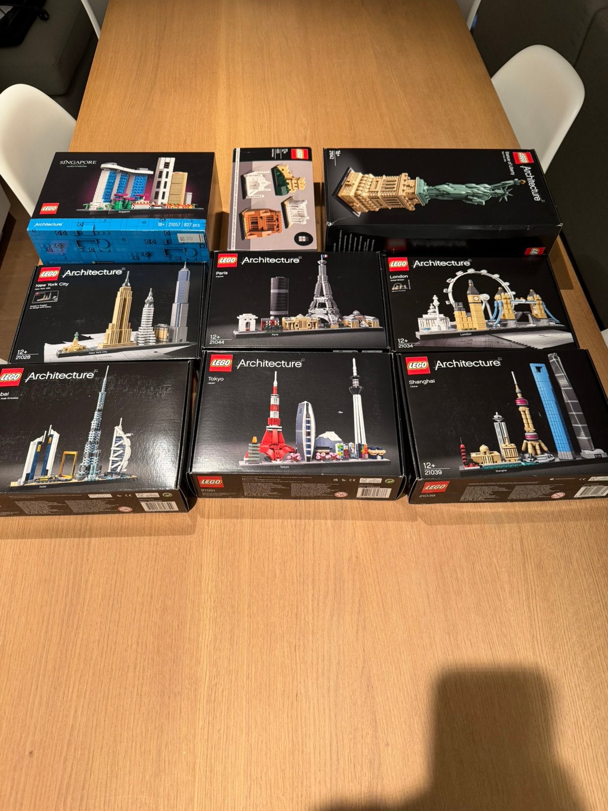 Lot sealed lego architecture sets, Ophalen of Verzenden, Zo goed als nieuw, Lego, Architecture