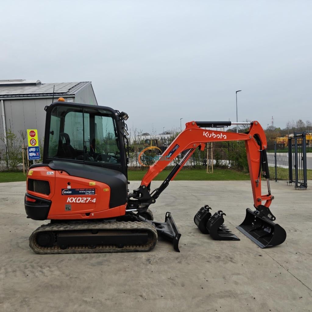 Pelle Kubota KX027-4 - 2020 - 775h - 3 Godets - PE1097, Enlèvement