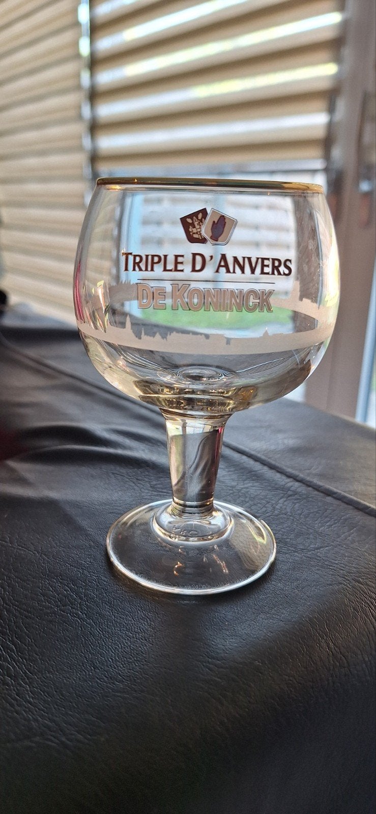 Degustatie bierglas van Triple D'Anvers, Verzamelen, Ophalen of Verzenden, Bierglas
