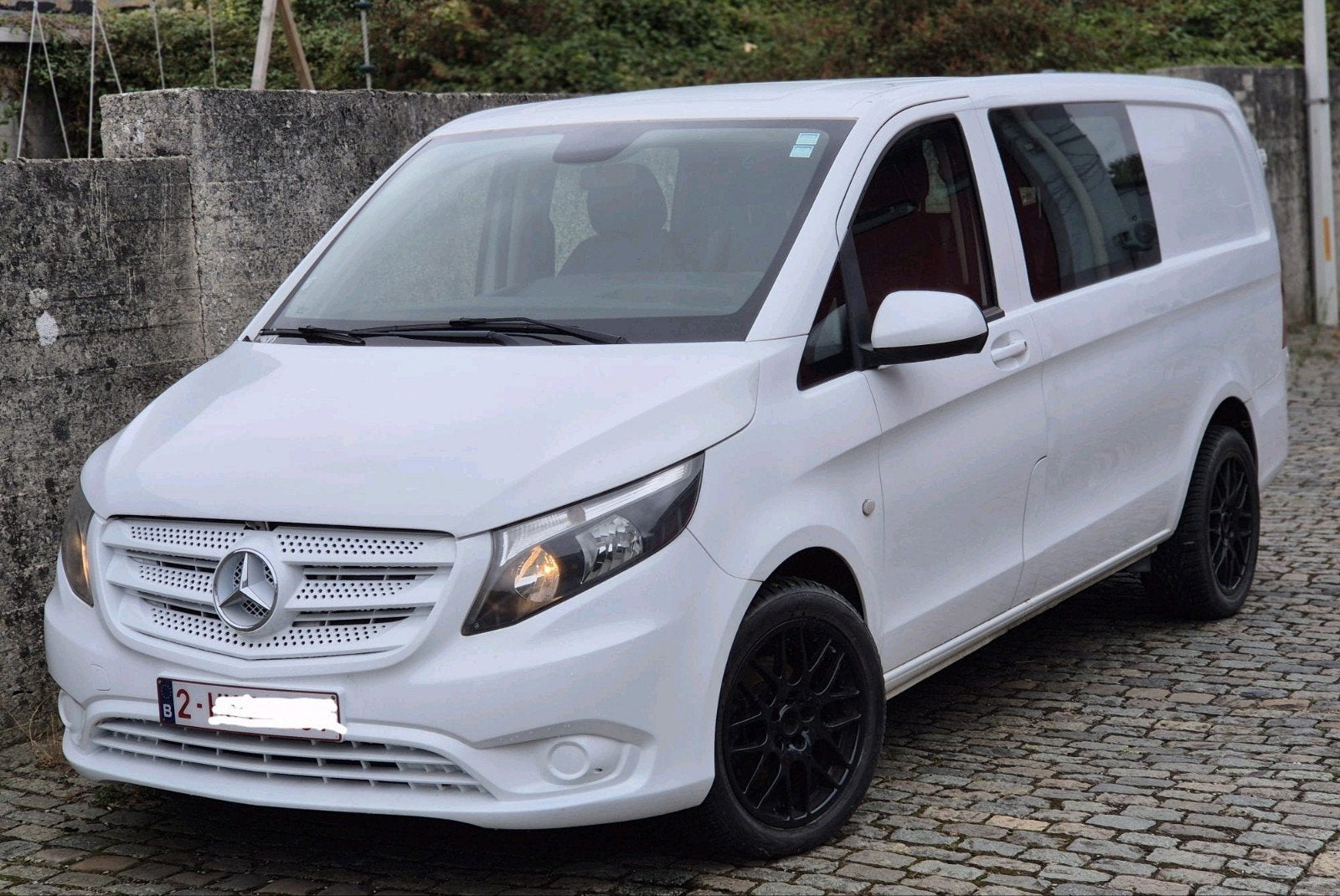 Mercedes vito doub cabine 5pls an2017.235mkm 9900€, Auto's, Euro 6, 1600 cc, Particulier, Bluetooth