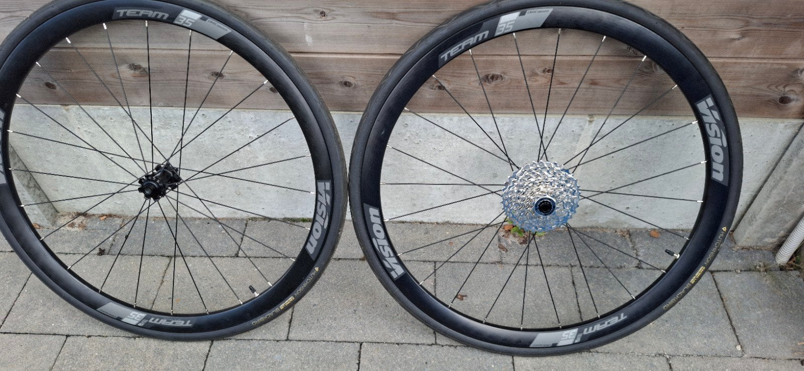 Vision Team SL 35 disc wielset nieuw!, Neuf, Gravelbike, Enlèvement ou Envoi, VISION