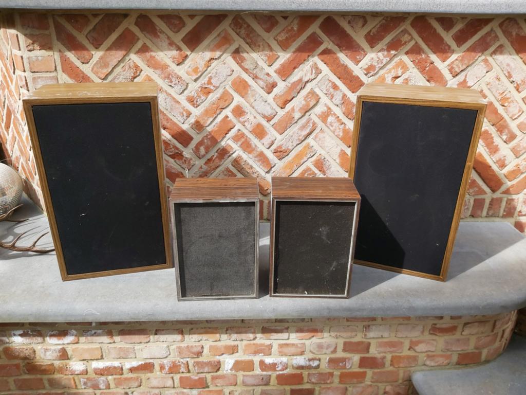 Oude luidsprekers, boxen, muziekboxen, Audio, Tv en Foto, Luidsprekerboxen, Ophalen
