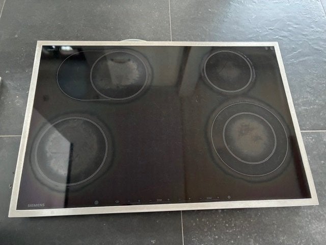vitrokeramische kookplaat Siemens, Elektronische apparatuur, Kookplaten, Ophalen, Gebruikt, Keramisch, Inbouw
