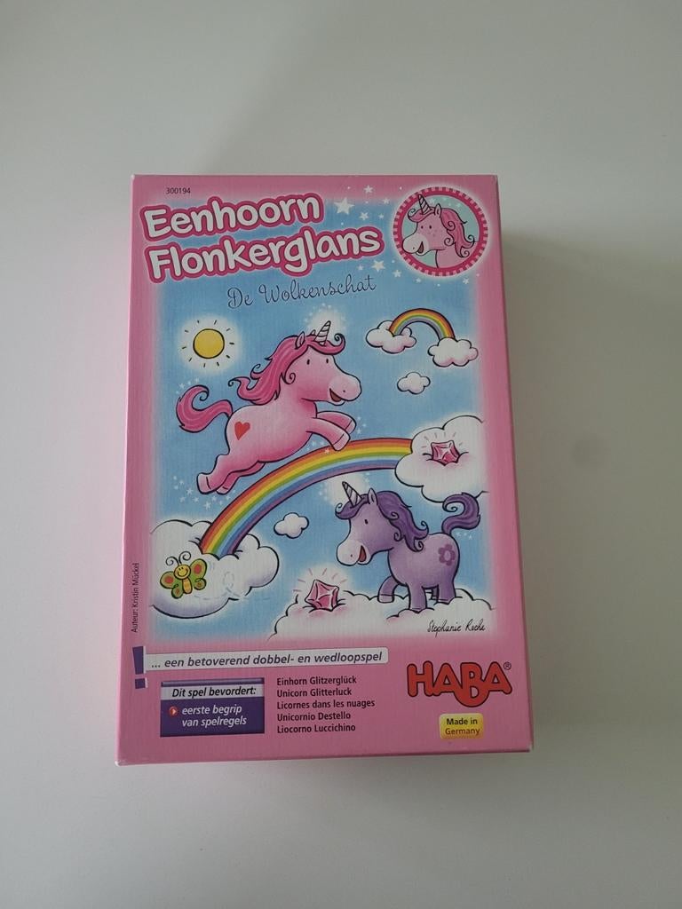 Eenhoorn Flonkerglans
Leeftijd: vanaf +3 jaar Merk: Haba, Ophalen of Verzenden