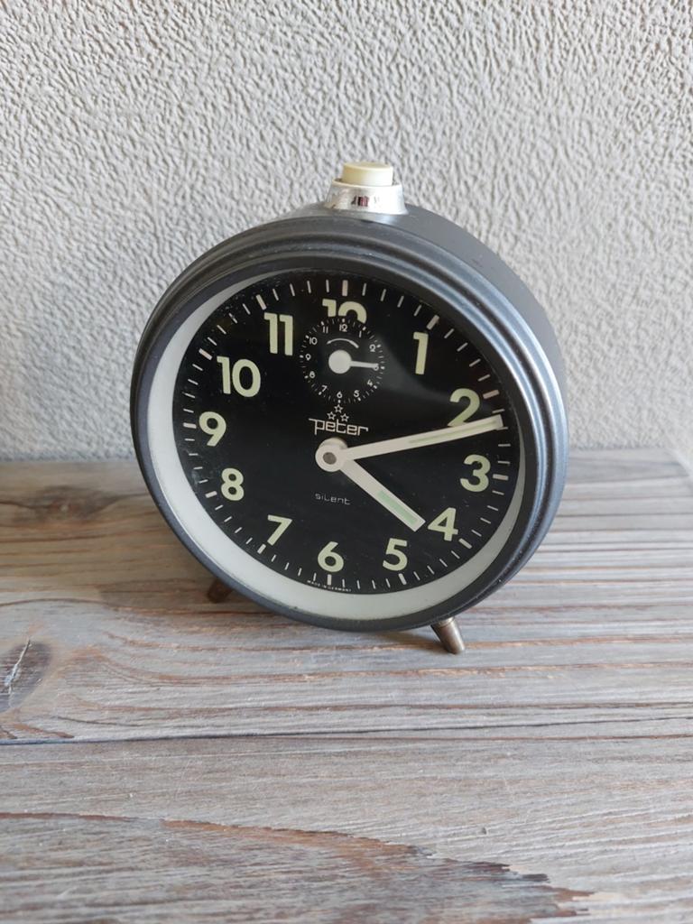 Vintage wekker Peter, Antiek en Kunst, Ophalen