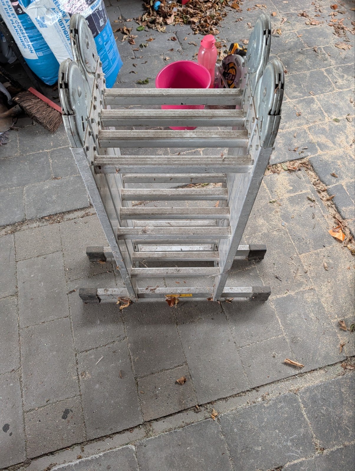 vouwladder, Doe-het-zelf en Bouw, Ophalen