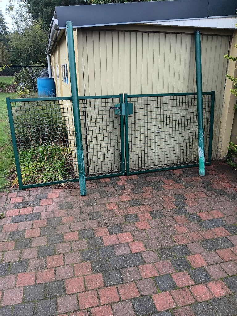 tuinpoort, Tuin en Terras, Ophalen, Zo goed als nieuw, IJzer, Draaipoort