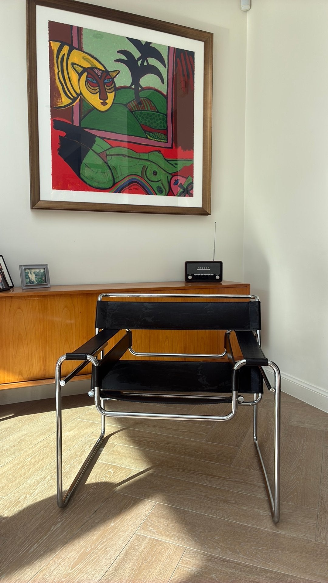 Bauhaus Wassily Chair Marcel Breuer for Gavina, 1960s, Ophalen of Verzenden, Zo goed als nieuw
