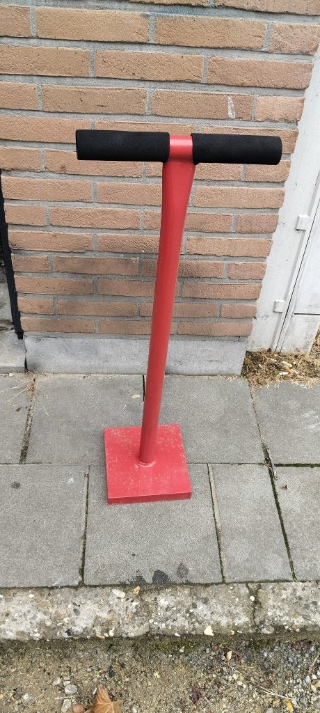 trilstamper stamper, Tuin en Terras, Ophalen of Verzenden, Nieuw, Bezem, Overige merken