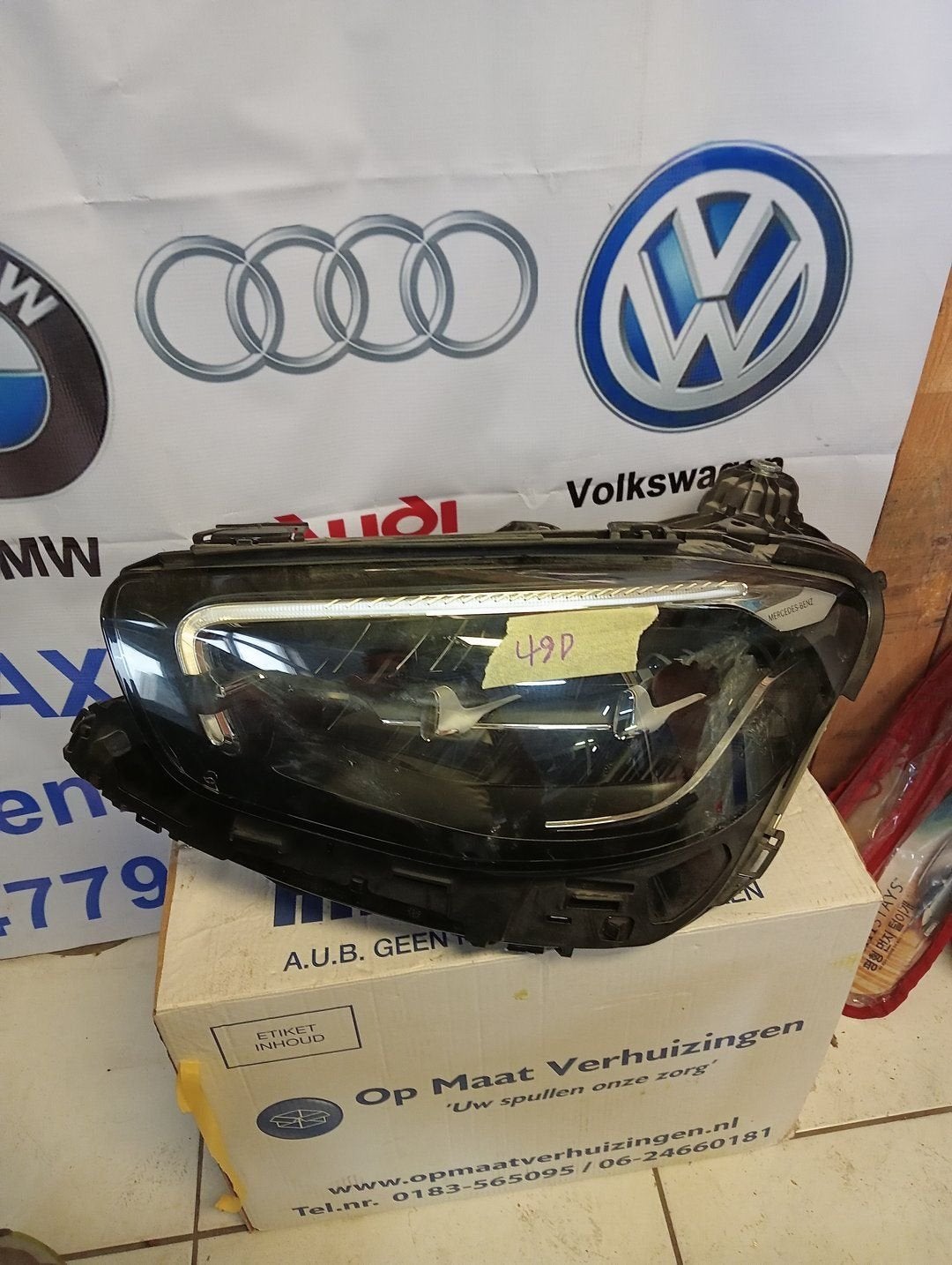 Koplamp Mercedes E-Klasse W213 FL Links A2139067509 Orgineel, Utilisé, -, -, Enlèvement ou Envoi