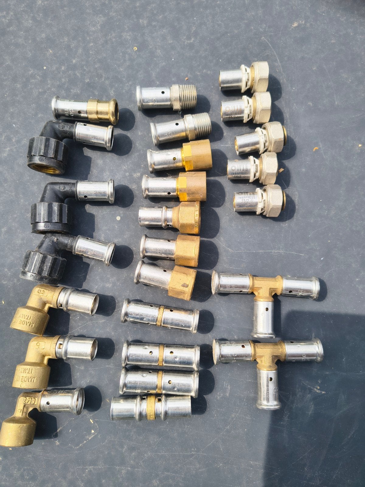 Diverse perskoppelingen 16mm voor alupex/henco, Enlèvement ou Envoi, Neuf