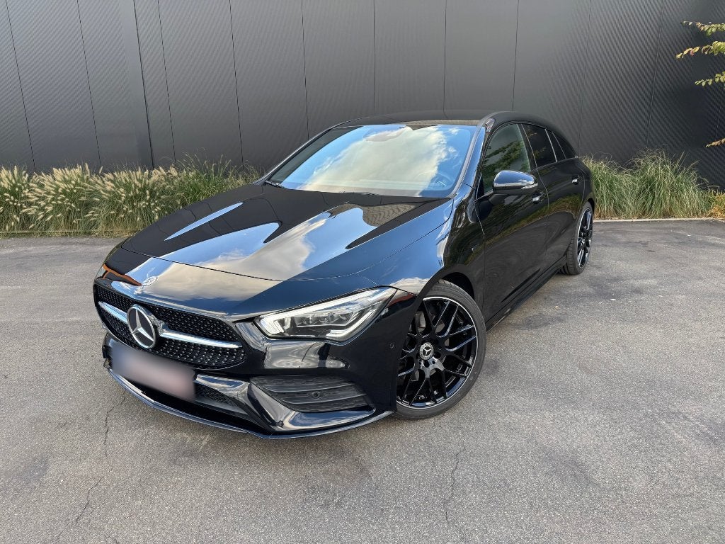 Mercedes CLA 250e Shooting Brake AMG Line – Night-pakket, Auto's, Zwart, 5 deurs, 30 g/km, Te koop