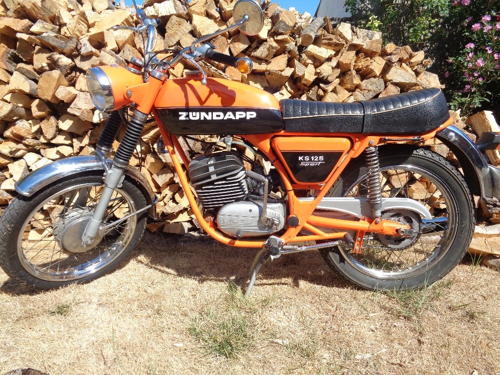 ZUNDAPP KS 125 SPORT, Motos, Enlèvement, 1 cylindre