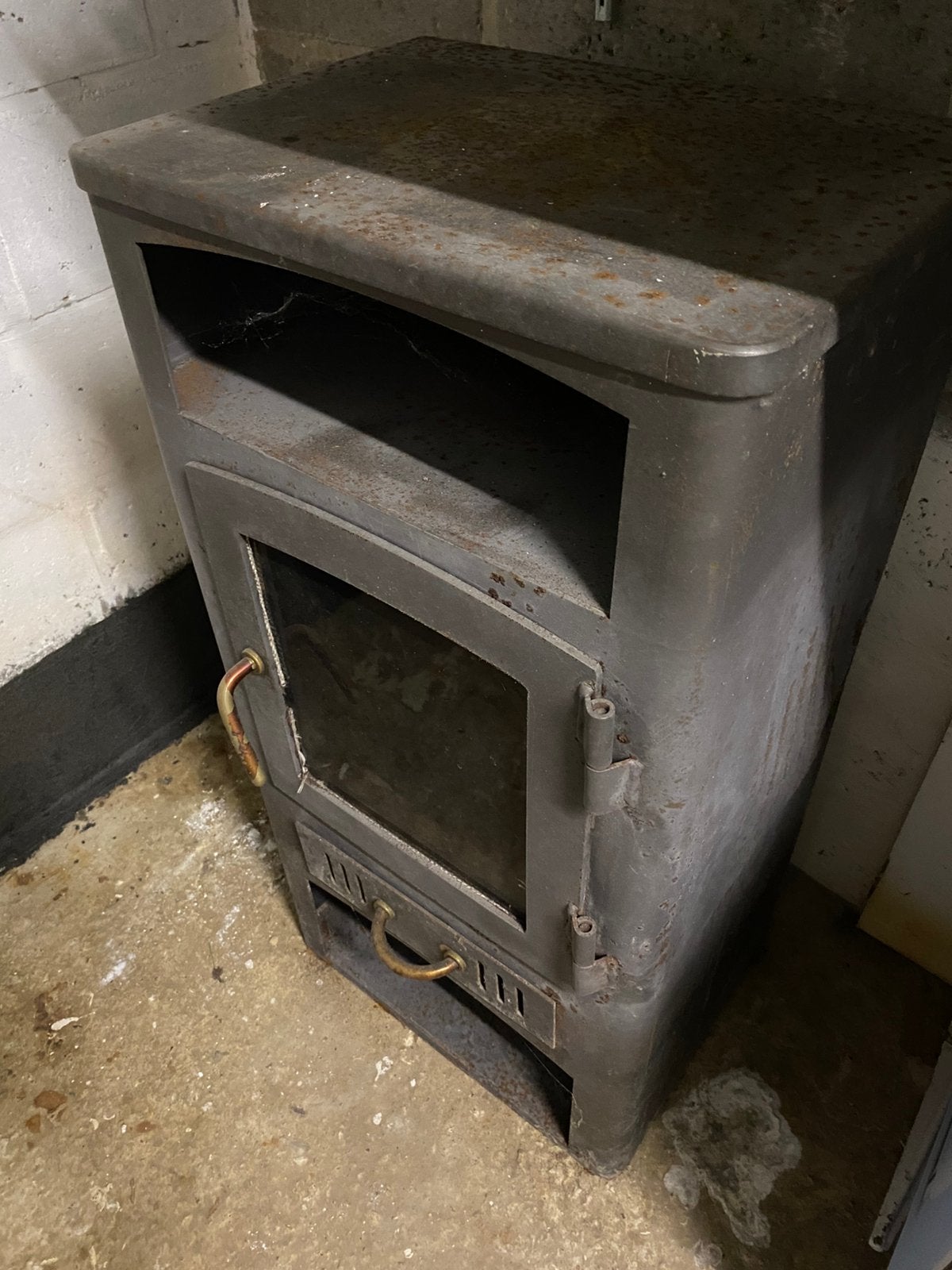 Houtkachel te koop, Huis en Inrichting, Ophalen, Gebruikt, Houtkachel, Vrijstaand