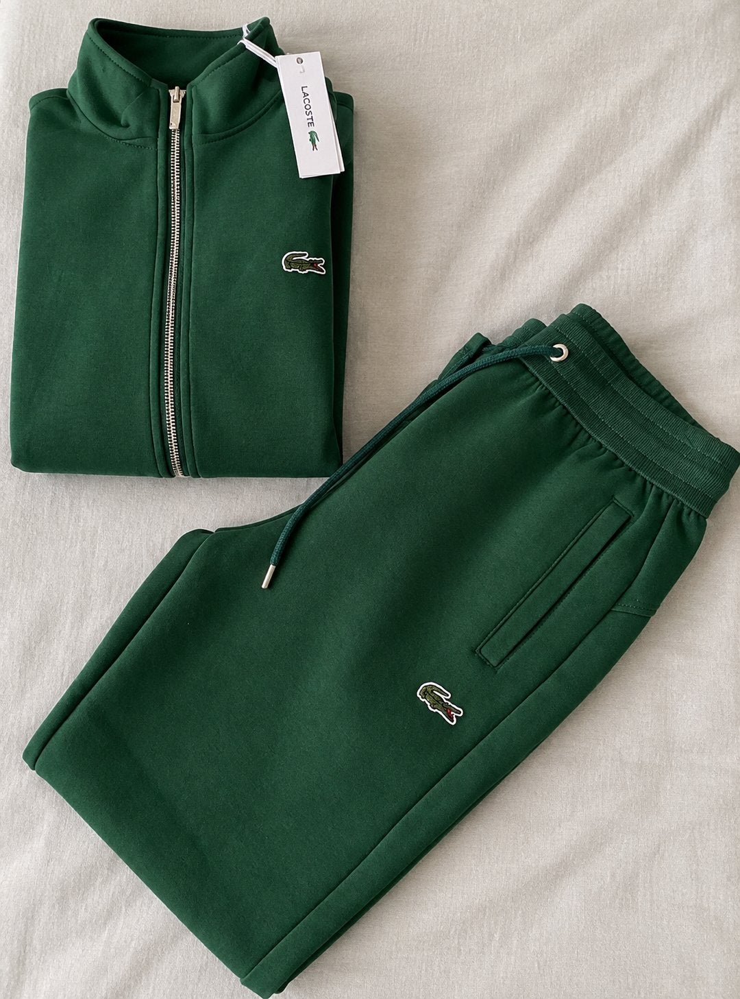 Survêtement Lacoste vert, Vêtements | Hommes, Enlèvement ou Envoi, Comme neuf, Vert
