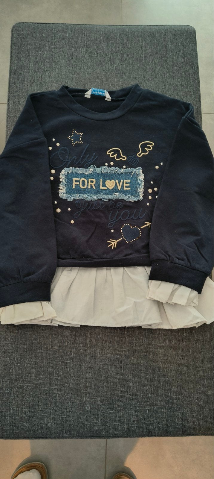 Truien meisjes maat 116, Enlèvement, Fille, Pull ou Veste