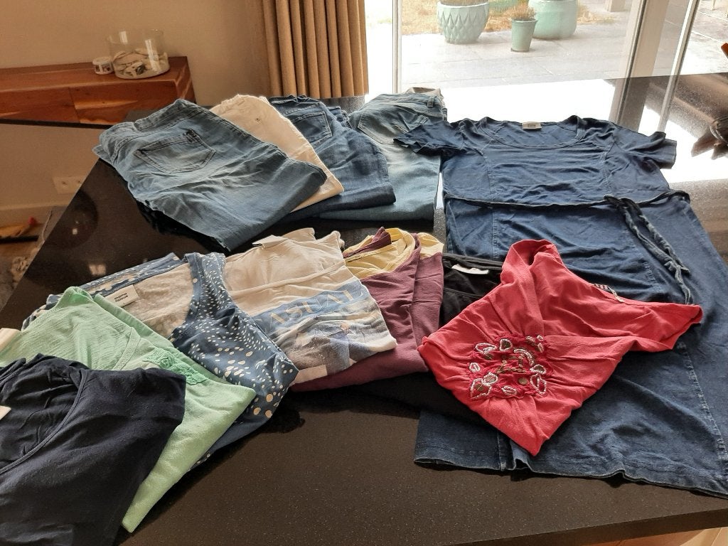 Pakket zwangerschapskleren, Kleding | Dames, Zwangerschapskleding, Ophalen, Gedragen, Maat 36 (S)