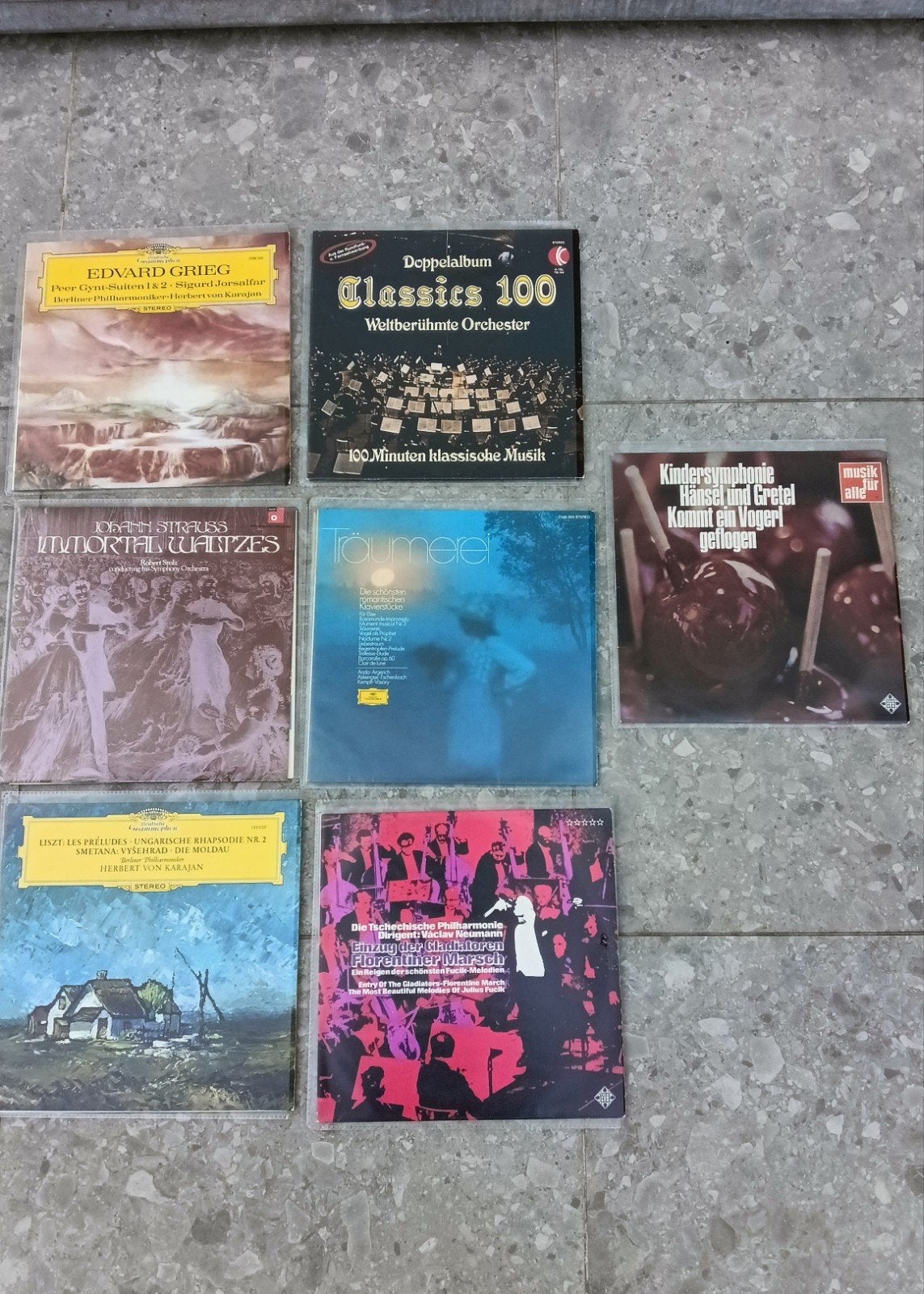 Bundel van 7 LP's met klassieke muziek, Cd's en Dvd's, Vinyl | Klassiek, Ophalen of Verzenden, LP