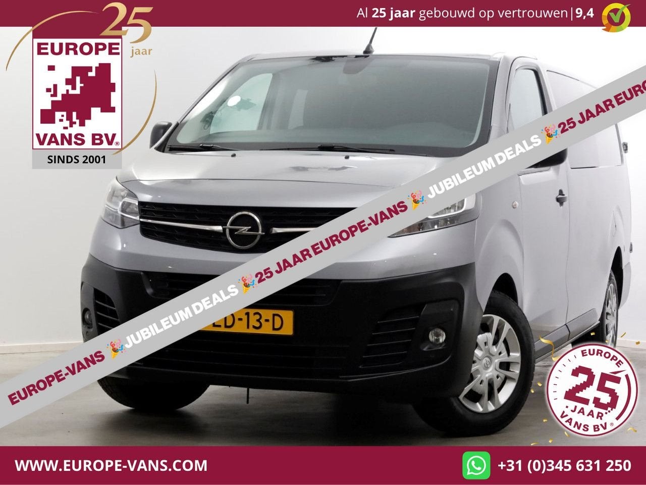 Opel Vivaro 2.0 CDTI 122pk L3H1 D.C. Edition Airco/Navi/Came, Auto's, Bestelwagens en Lichte vracht, Bedrijf, Parkeersensor, Te koop