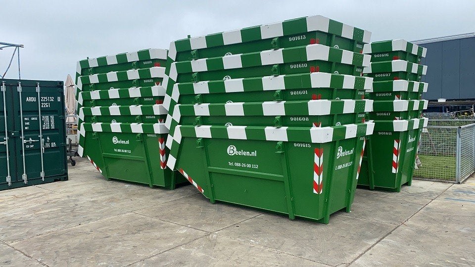 Goedkoopste prijs in Nederland Portaal containers, Zakelijke goederen, Machines en Bouw | Keten en Containers, Ophalen