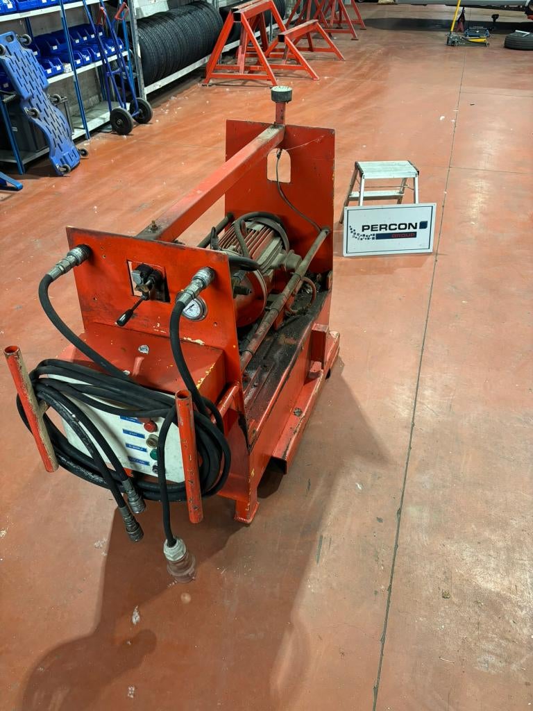 hydrauliche groep, Enlèvement