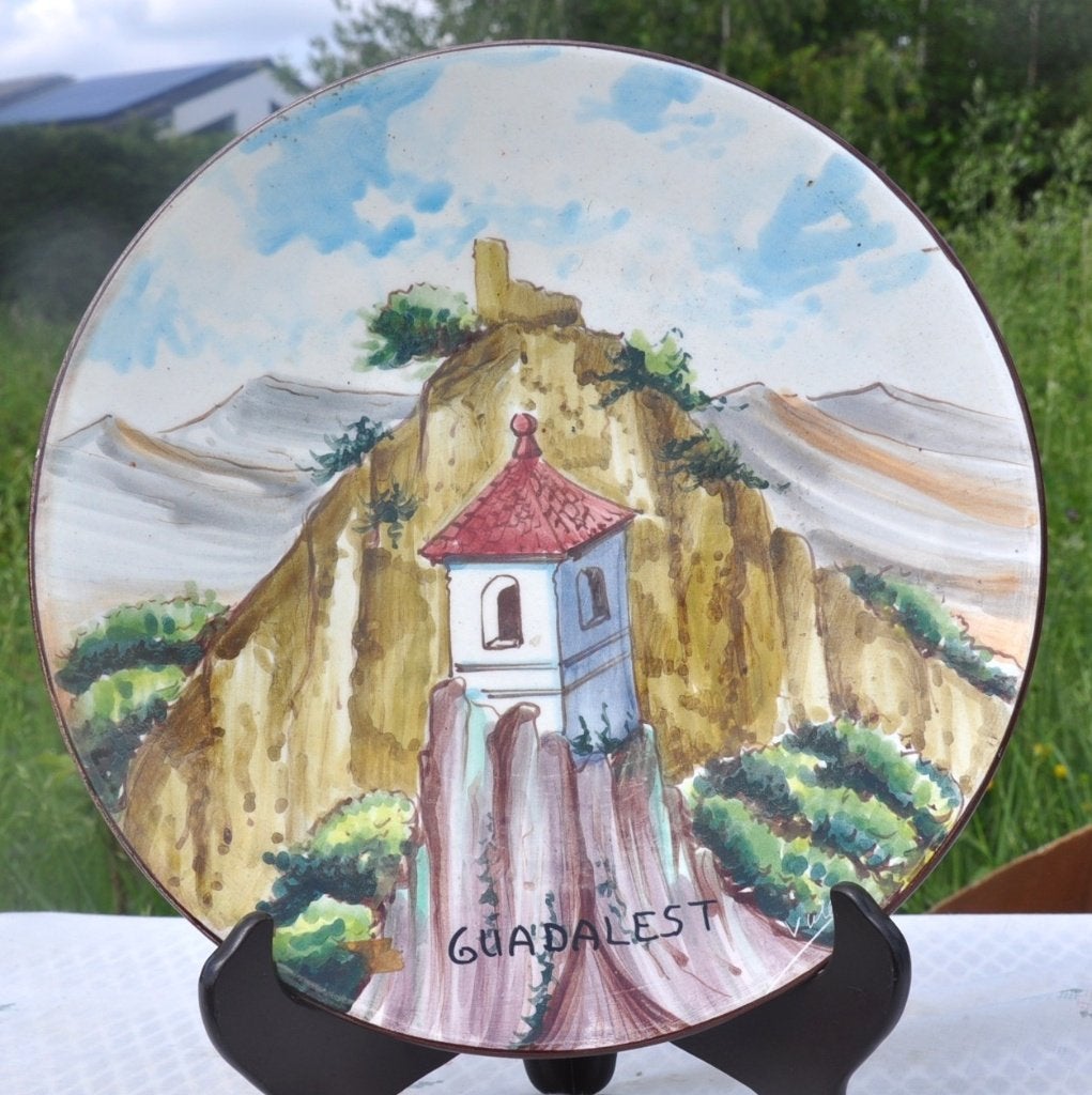 plat decoratif guadalest, Enlèvement ou Envoi