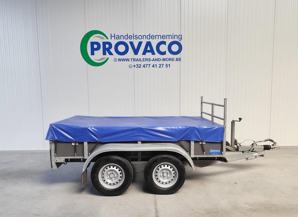 Geremde aanhangwagen MTM 2000kg HENRA, Auto diversen, Aanhangers en Bagagewagens, Ophalen