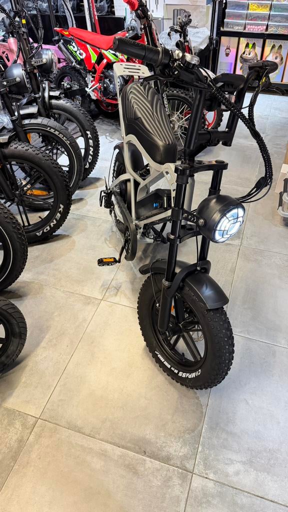 De allernieuwste V20 Mini Fatbike 2026-Edition! 100% Legaal, Enlèvement, Neuf, Éclairage