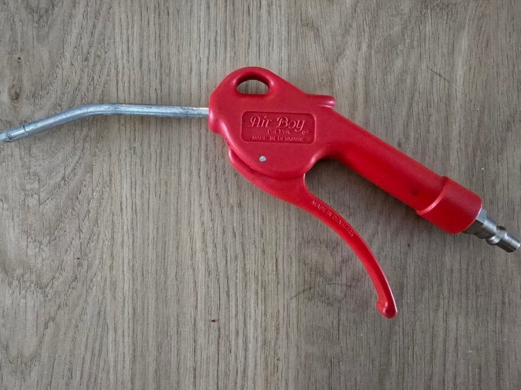 Air Boy perslucht blaaspistool met lange blaaspijp, Doe-het-zelf en Bouw, Gereedschap | Handgereedschap, Zo goed als nieuw, Overige typen