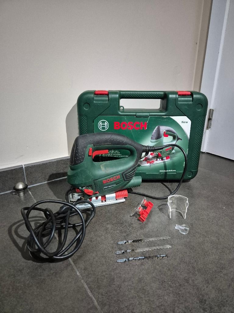 Bosch PST 800 PEL, Ophalen, Gebruikt, Bosch groen, Minder dan 600 watt