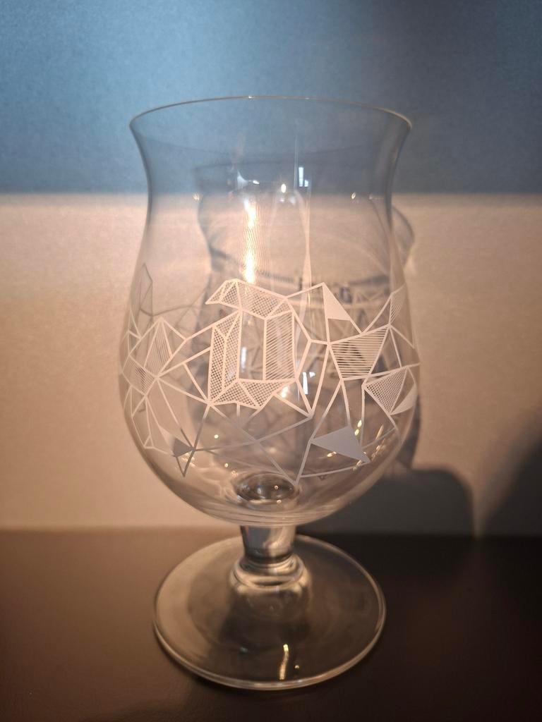 Duve glas  Crystal, Verzamelen, Ophalen of Verzenden