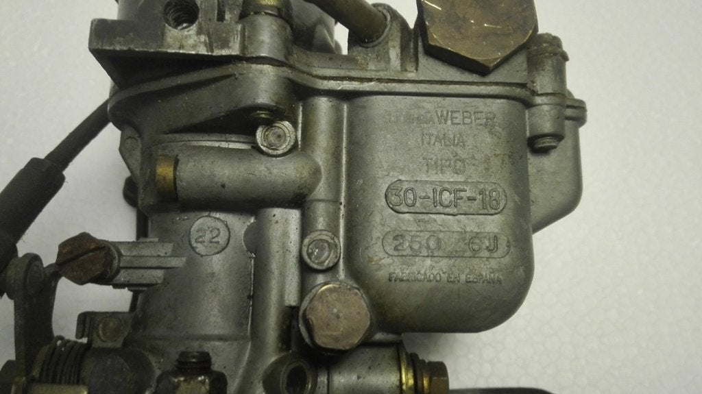 Carburateurs Fiat 850 Siata Spring et Fiat 131, Enlèvement ou Envoi, Fiat