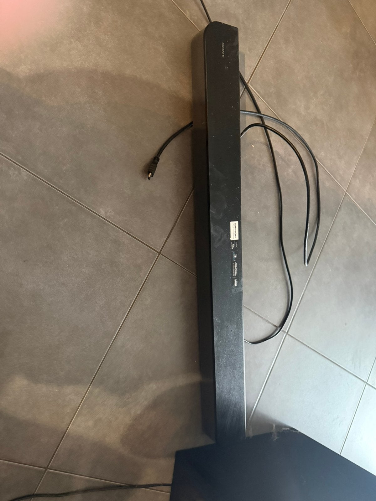 Sony sounbar met suswoefer, Enlèvement, Comme neuf