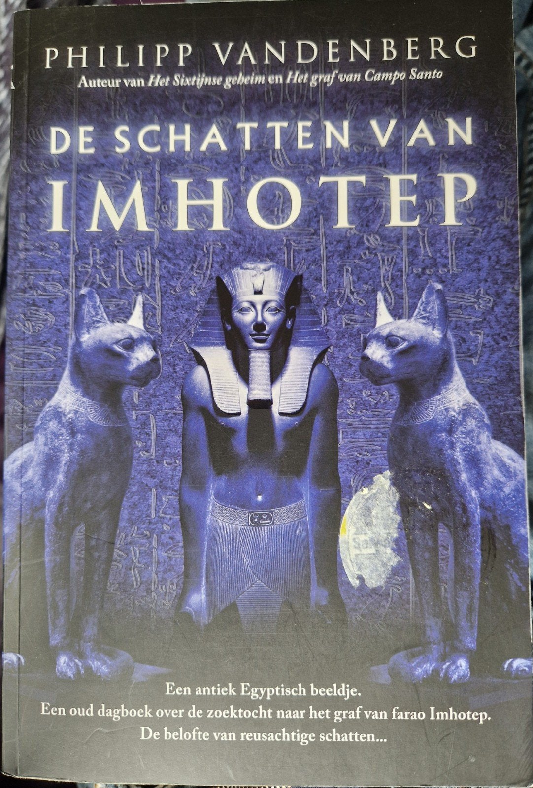 P. Vandenberg - De schatten van Imhotep, Ophalen, P. Vandenberg
