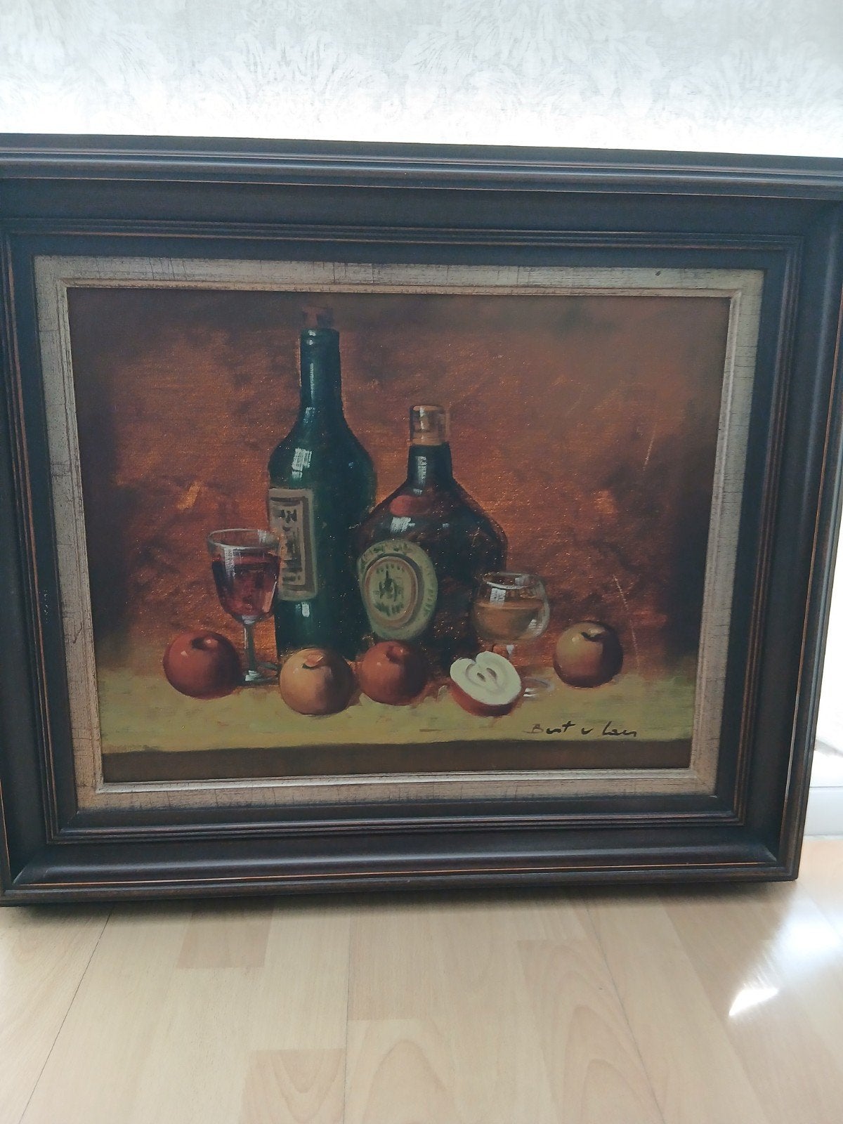 olieverf schilderij Bert Van Van Laer, Ophalen, Olieverf