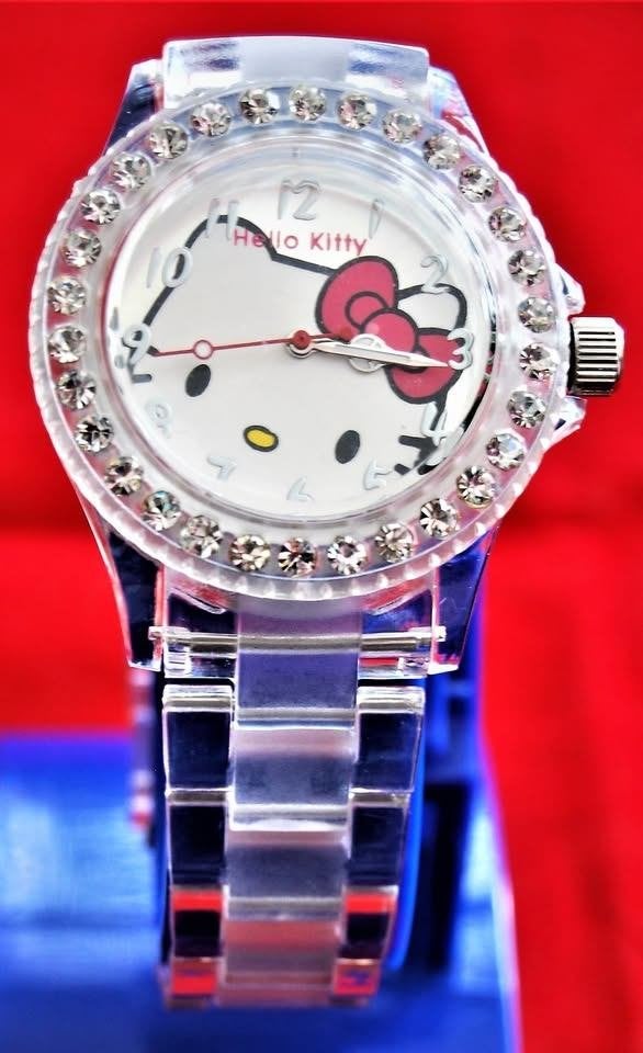 HELLO KITTY HORLOGE ( NIEUW ), Bijoux, Sacs & Beauté, Enlèvement ou Envoi, Neuf, Autres couleurs, Fille