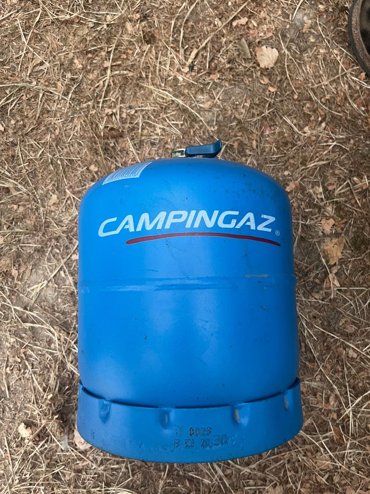 3 stuks Campingaz 907 lege flessen met 2 ontspanners, Ophalen, Gebruikt