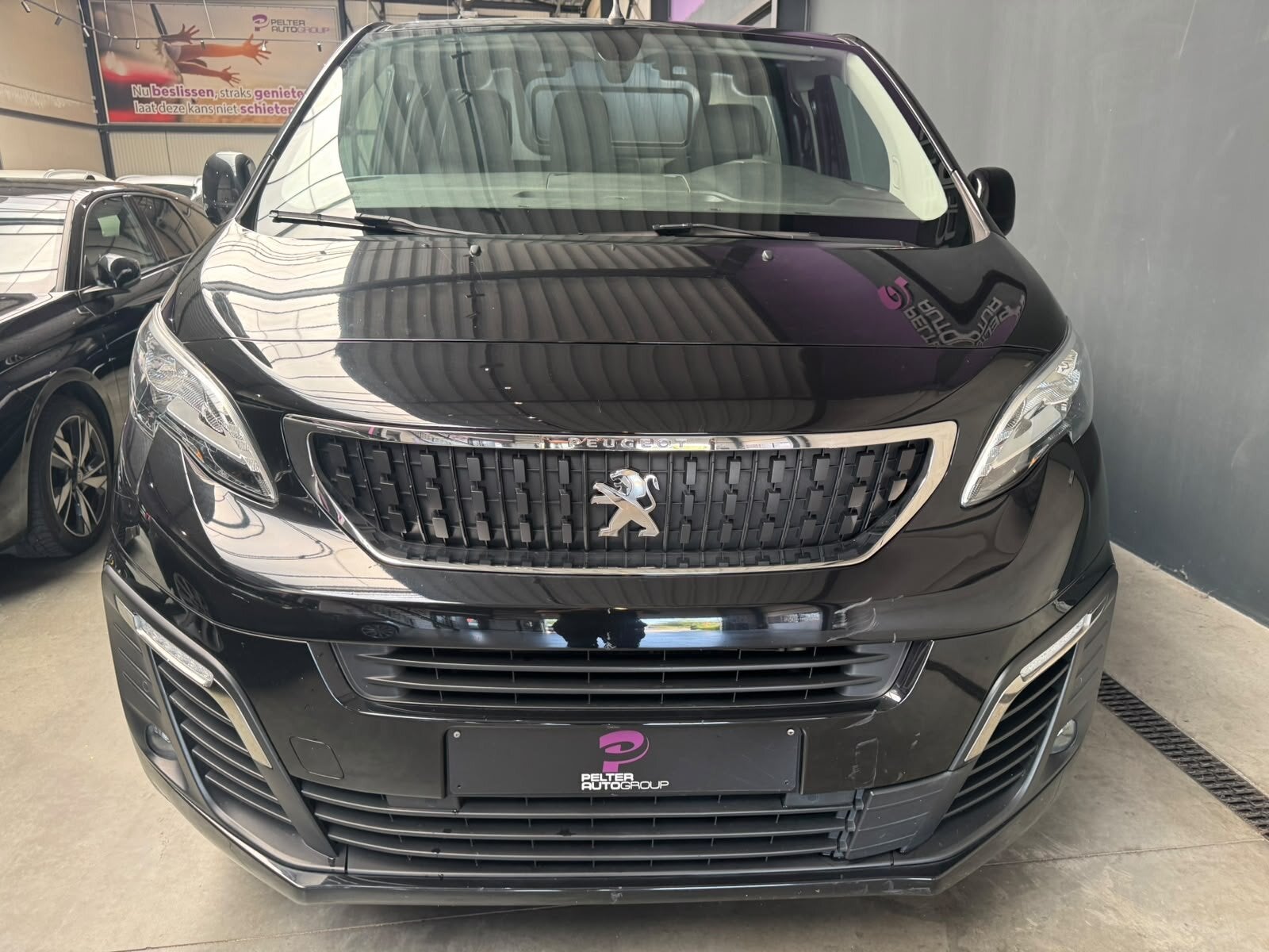 Peugeot Expert 2.0HDi Lichte Vr. L3 Automaat GPS Camera 177, Auto's, Bestelwagens en Lichte vracht, 0 cilinders, 0 kg, Zwart, Bedrijf
