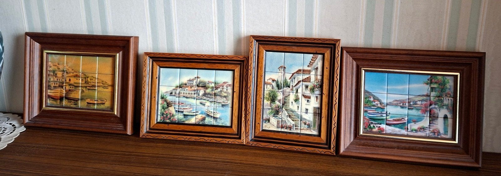 4 schilderijen, Ophalen