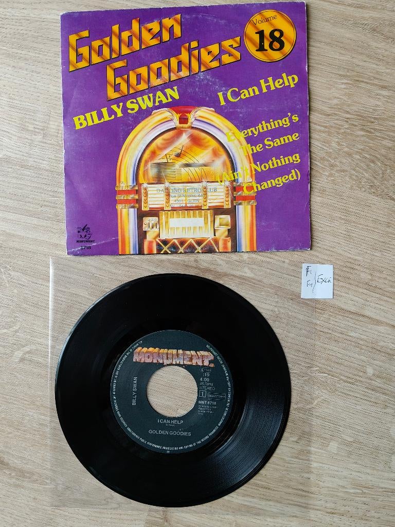 BILLY SWAN, IK KAN HELPEN, Verzenden