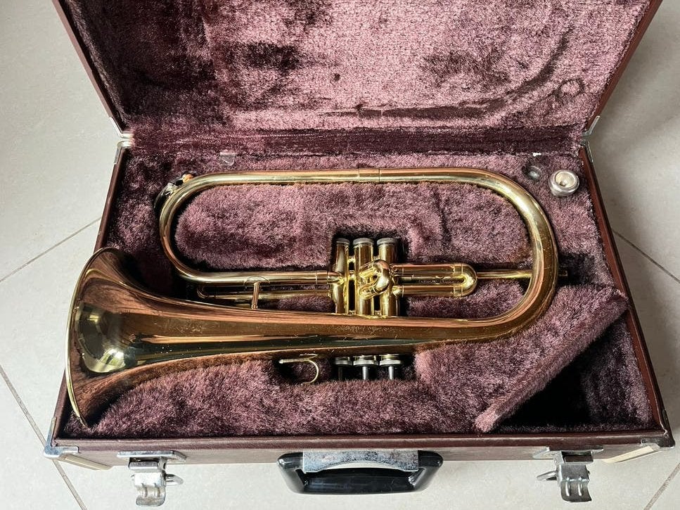 Bugel  Yamaha, Muziek en Instrumenten, Ophalen of Verzenden, Zo goed als nieuw, Koperblazer, Met koffer of draagtas