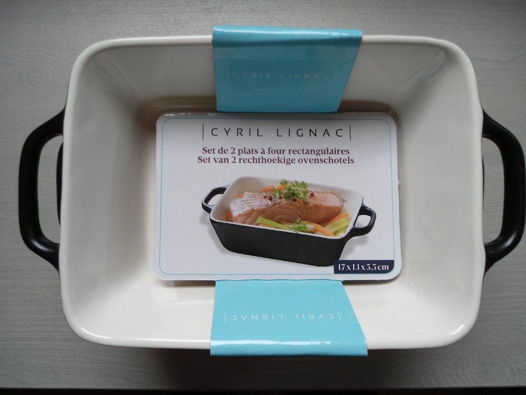 mooie ovenschoteltjes. Cyril Lignac. Topkwaliteit. Nieuw, Maison & Meubles, Enlèvement ou Envoi, Neuf