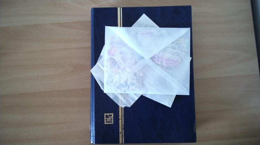 Album België **/*/gestempeld.Deel 1., Envoi