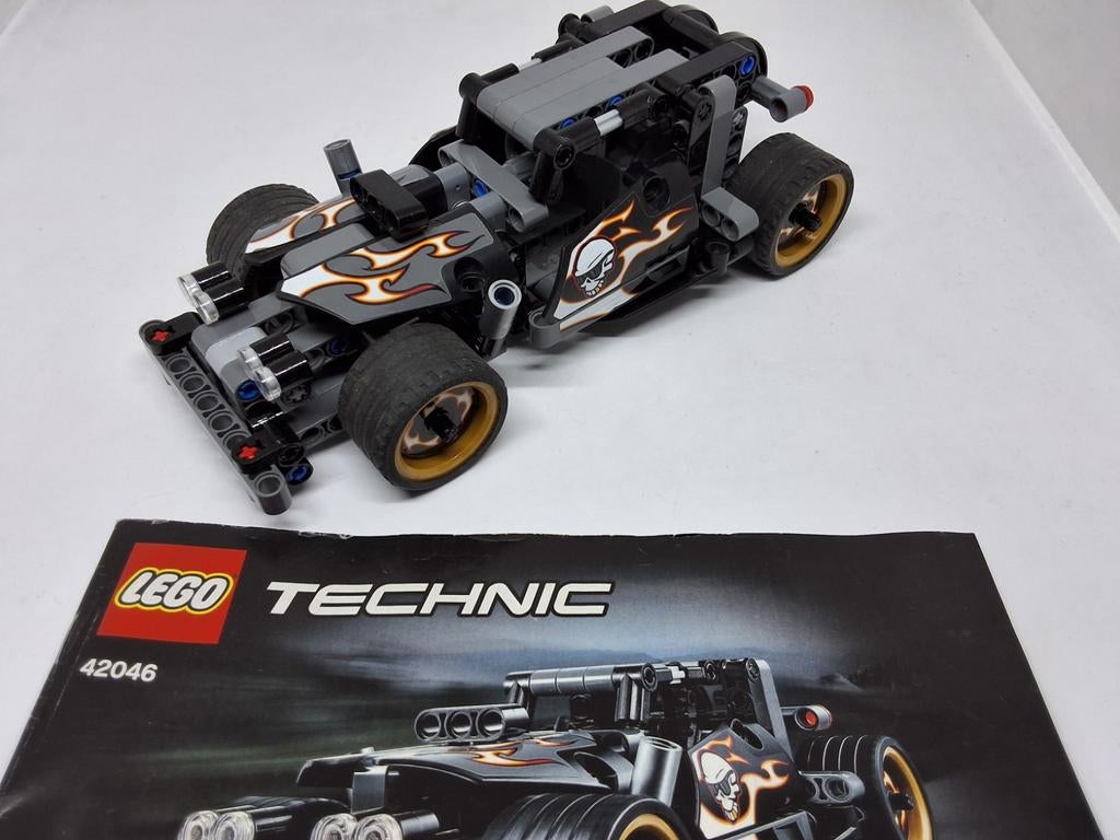 Lego Technic 42046 Getaway Racer, Ophalen of Verzenden, Compleet, Lego, Technic